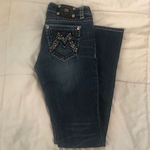 MissMe jeans- barely worn. Signature boot, size 28